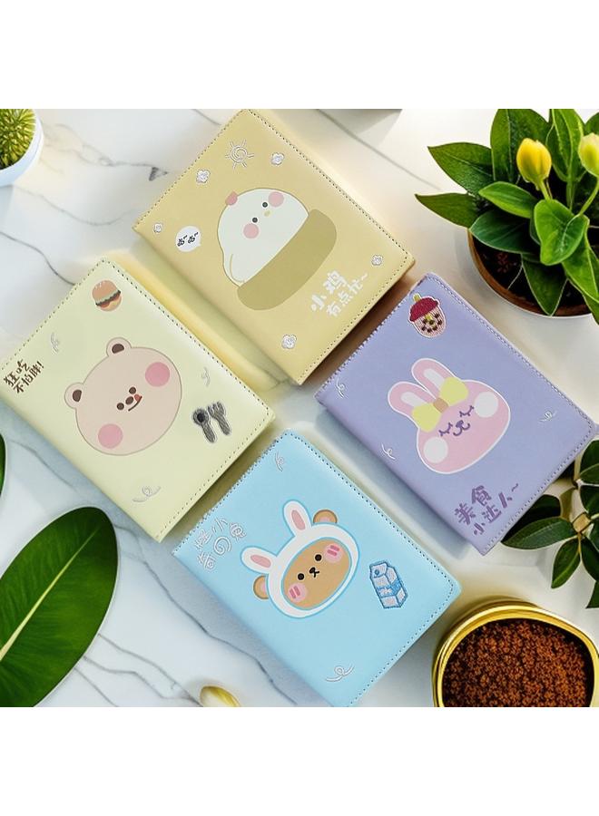 Bluejw Cross-border Supply Of Small Animal Pu Hand Book Japan And South Korea Cute Hand Book Girl Heart High-value Notebook Wholesale - Image 3