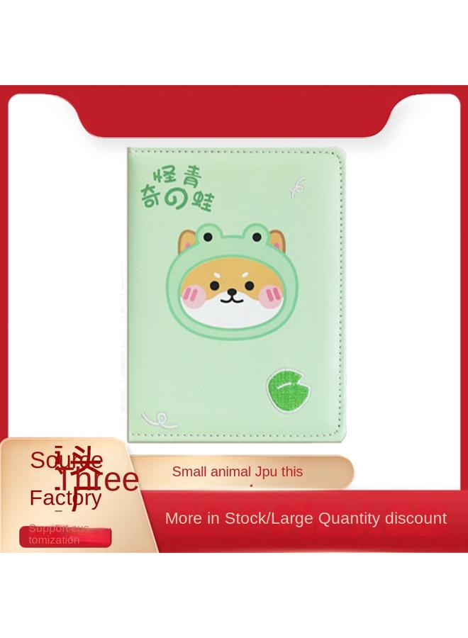 Bluejw Cross-border Supply Of Small Animal Pu Hand Book Japan And South Korea Cute Hand Book Girl Heart High-value Notebook Wholesale - Image 2
