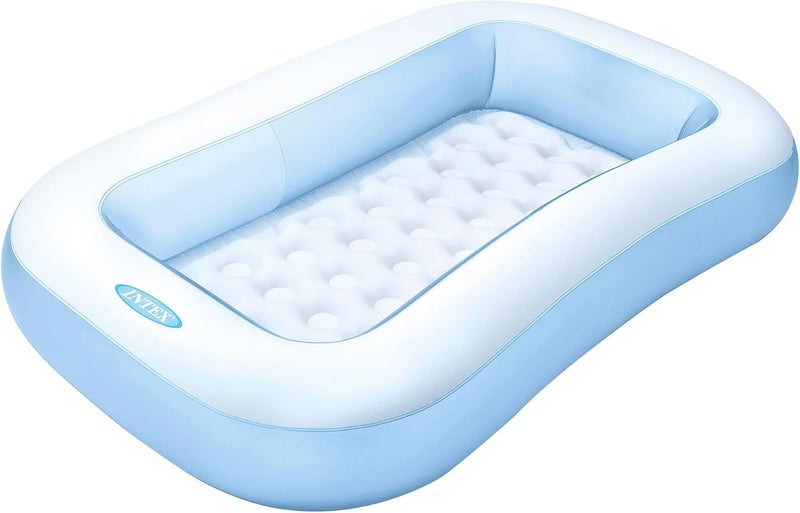 Intex Inflatable Rectangular Pool - Multi Color - Image 1
