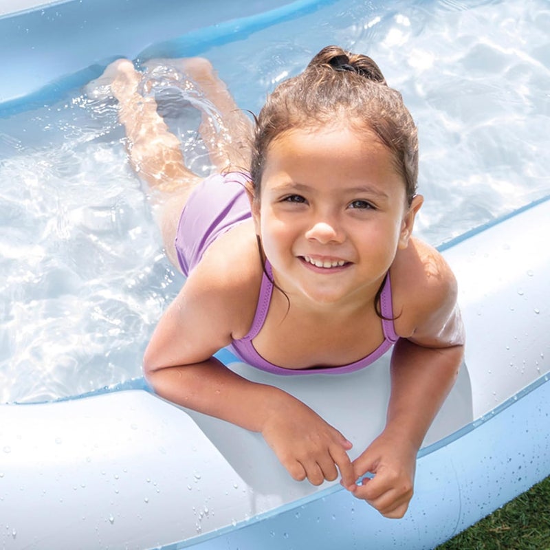 Intex Inflatable Rectangular Pool - Multi Color - Image 5