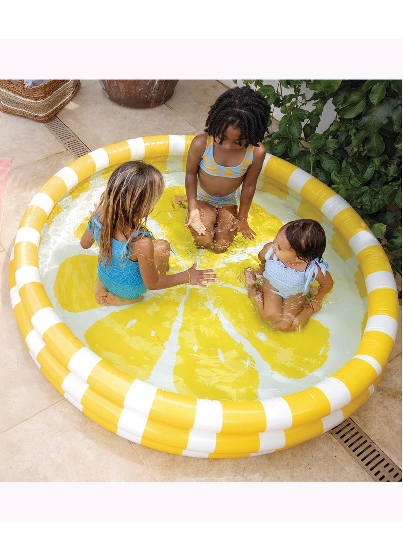 INTEX Zesty Lemon Pool - Inflatable Summer Fun for Kids 1.47m x 33cm  - Image 5