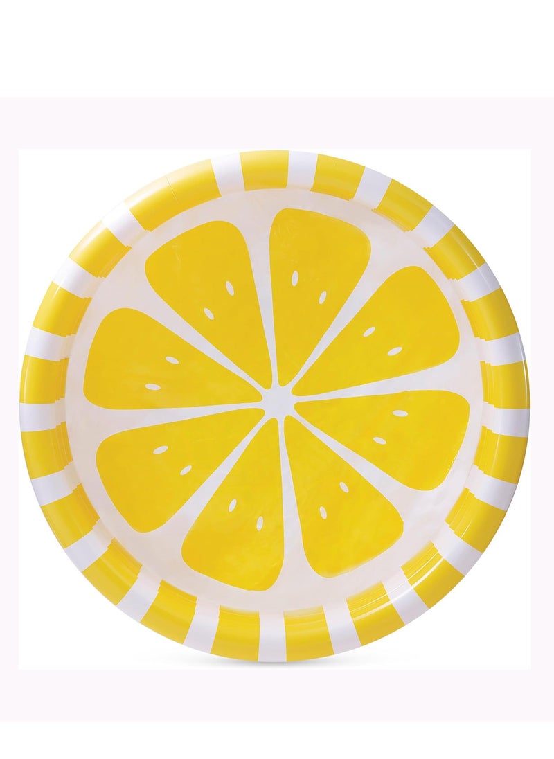 INTEX Zesty Lemon Pool - Inflatable Summer Fun for Kids 1.47m x 33cm  - Image 3