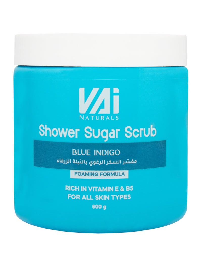 Vai Naturals Foaming Sugar Scrub - Blue Indigo & Moroccan Argan Oil, 600g with Vitamins E & B5 - pzsku/Z9A8CD3DB8C1250D4EF40Z/45/_/1739343357/e0a89ea3-e775-46e6-b038-4556cd2a422d