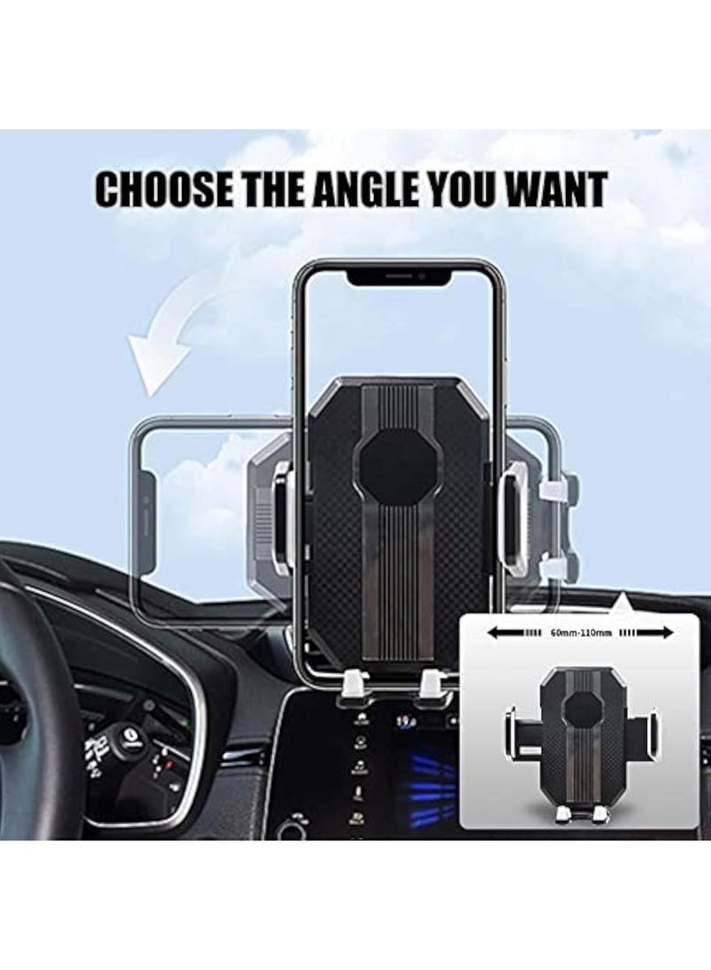 Arabest Car Phone Holder Mount, Universal Strong Suction Cup Cell Phone Holder Stand, Heavy Duty One-Button Pop-up iPhone Smartphone Car Mount for Dashboard/Window/Windshield Dash Air Vent (Green) - Image 5