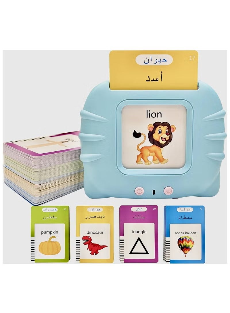 Generic Talking Flash Cards for Kids – Interactive Educational Toy with Cards & Real Voice – English Learning Machine for Toddlers & Preschoolers – Food, Animals, Colors & More - Image 5