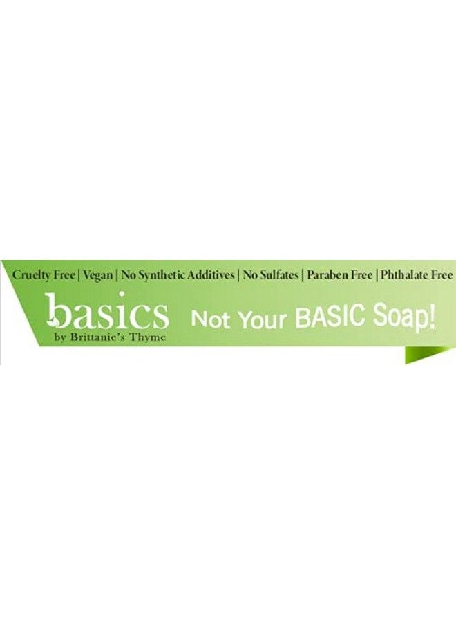 Brittanie's Thyme - Basics Natural Olive Oil Hand Soap Unscented 12 Fl Oz Pack Of 3 Cruelty Free Vegan No Synthetic Additives No Sulfates Paraben Free Phthalate Free - Image 1