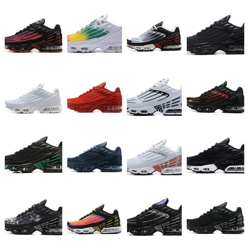 أحذية رياضية للركض Tn 3 Vapormax Plustm بخاصية البخار مع وسادة هوائية كبيرة جوكر للترفيه - Image 2