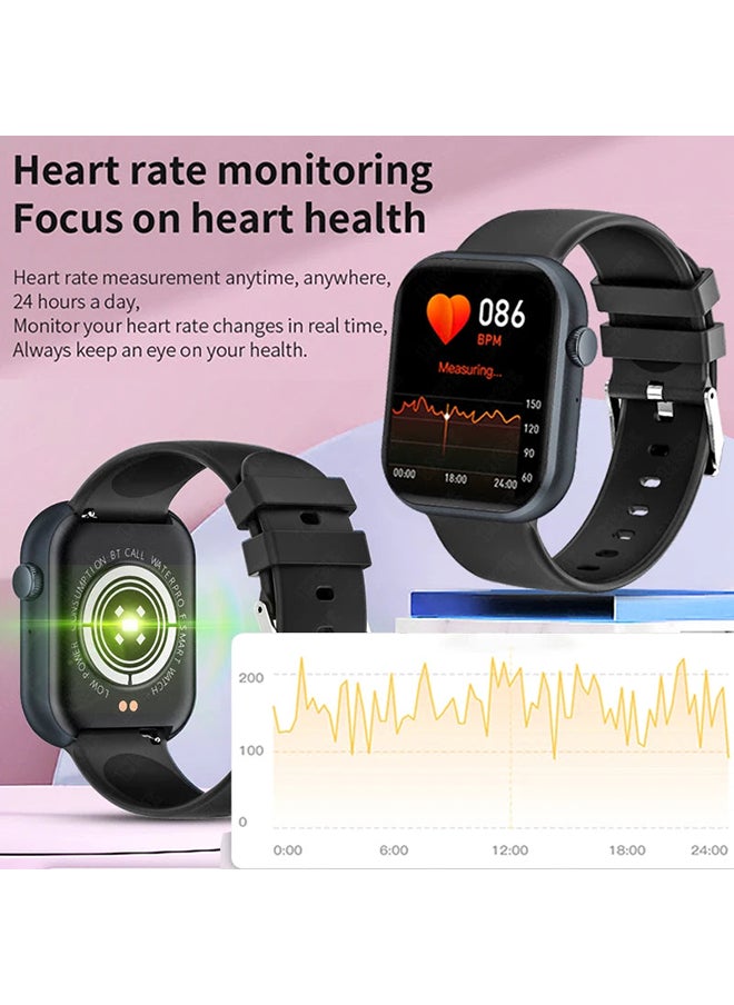 AOLON - Foom Lite 1.83-inch touchscreen smartwatch Bluetooth calling Gold - Image 1