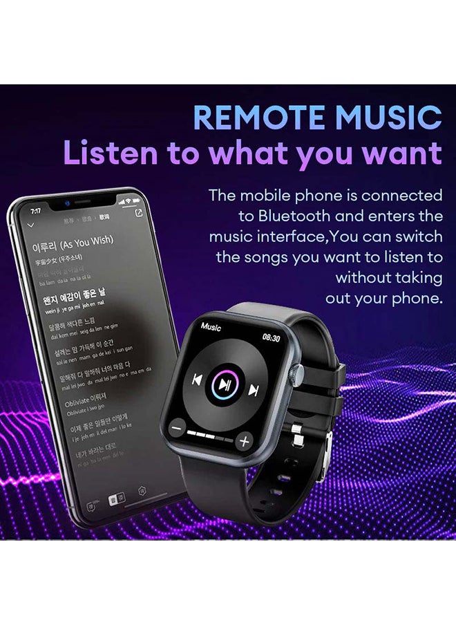 AOLON - Foom Lite 1.83-inch touchscreen smartwatch Bluetooth calling Gold - Image 1
