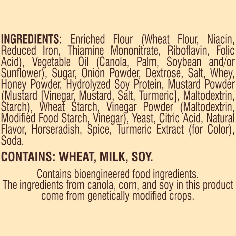 Snyder's of Hanover Pretzel Pieces, Honey Mustard and Onion, 8 oz (Pack of 6) - Image 3