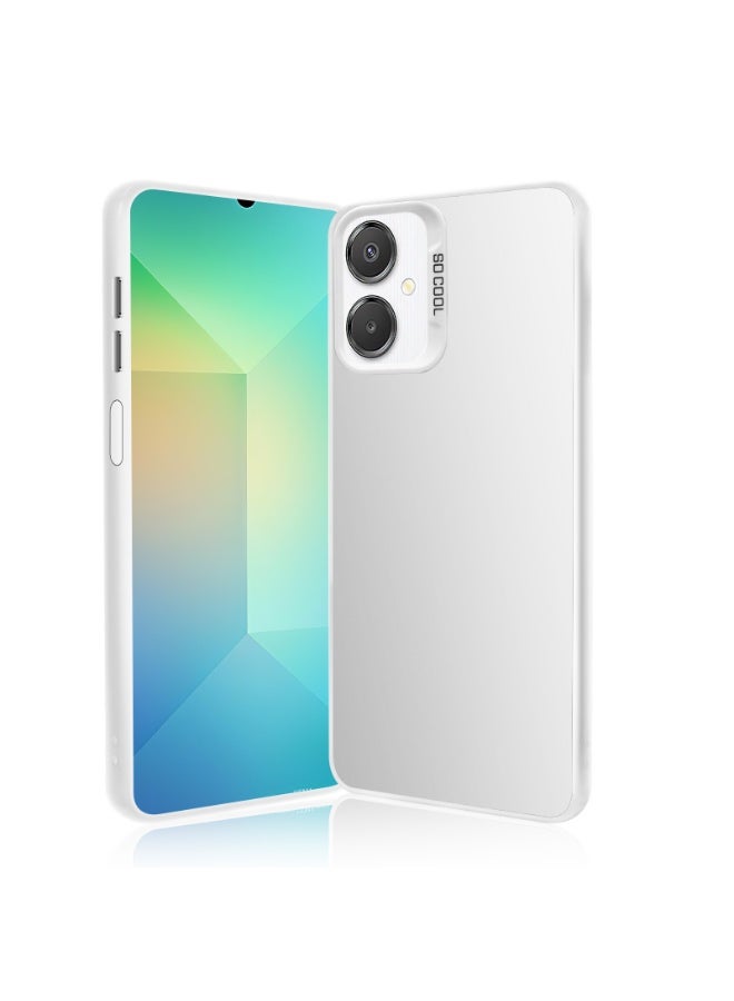 LiuShan Samsung Galaxy A06 5G Case, Slim TPU Bumper Phone Cover,360°Full Body Shockproof Protective Phone Case for Samsung A06 5G  - Image 2