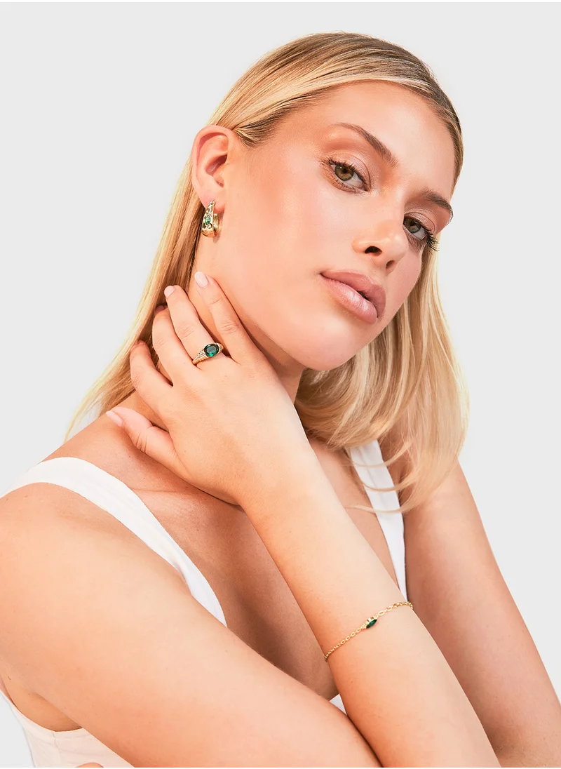 BUCKLEY LONDON Emerald Ancient Heirloom Ring