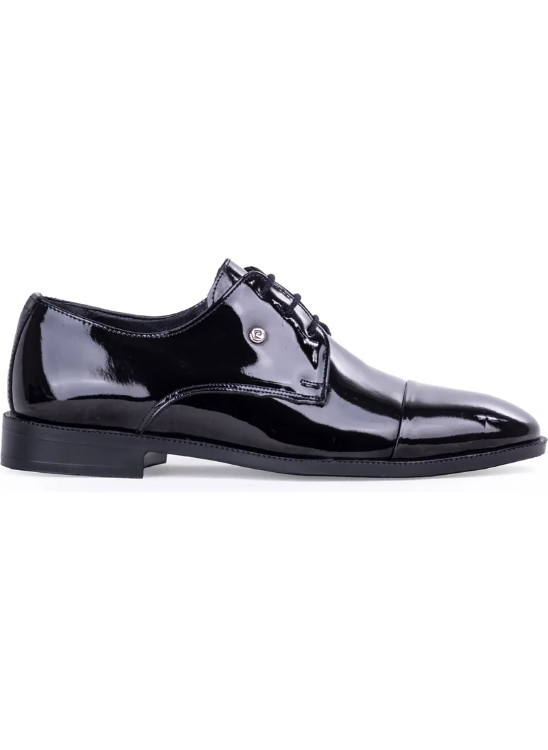 بيير كاردان 7028 Shoes Shiny Patent Leather Men's Shoes