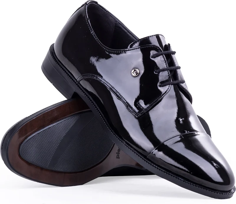 pierre cardin 7028 Shoes Shiny Patent Leather Men's Shoes