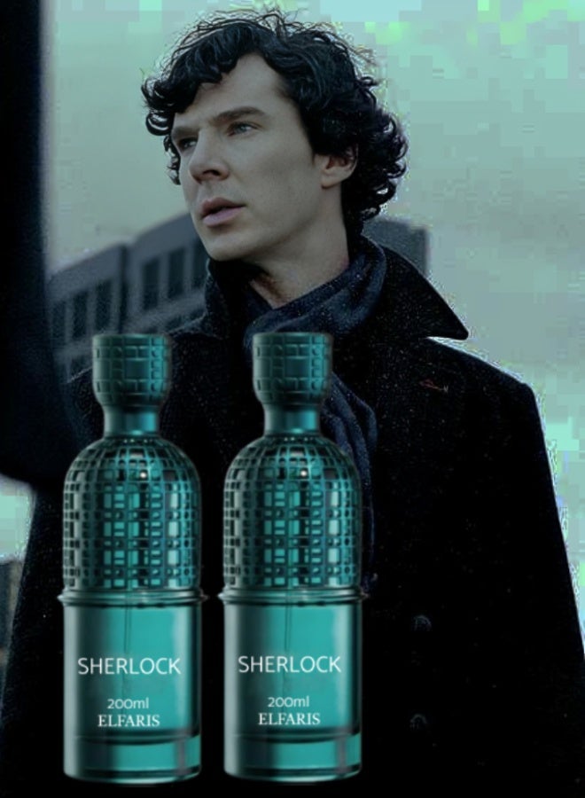 الفارس 2 قطع عطر شيرلوك 200مل - Image 1