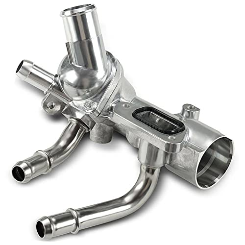 YHTAUTO Engine Coolant Thermostat Housing Assembly Replacement for Chevrolet Malibu Equinox GMC Terrain Buick Pontiac Saturn - Image 1