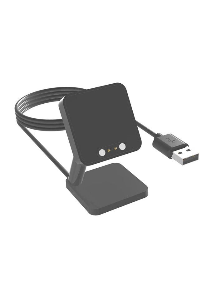 General Suitable for Xiaomi haylou RT2 RT mini magnetic seat charger Solar charger bracket charging cable length 100CM  - Image 1