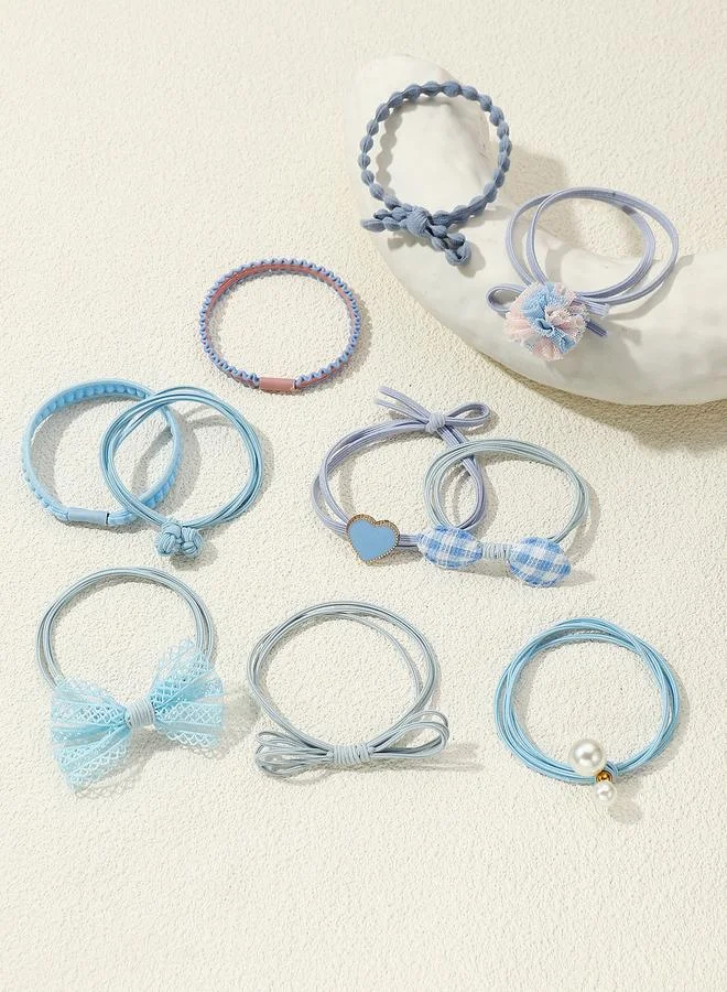 Take Two Set of 10 - Bow Detail Hair Ties