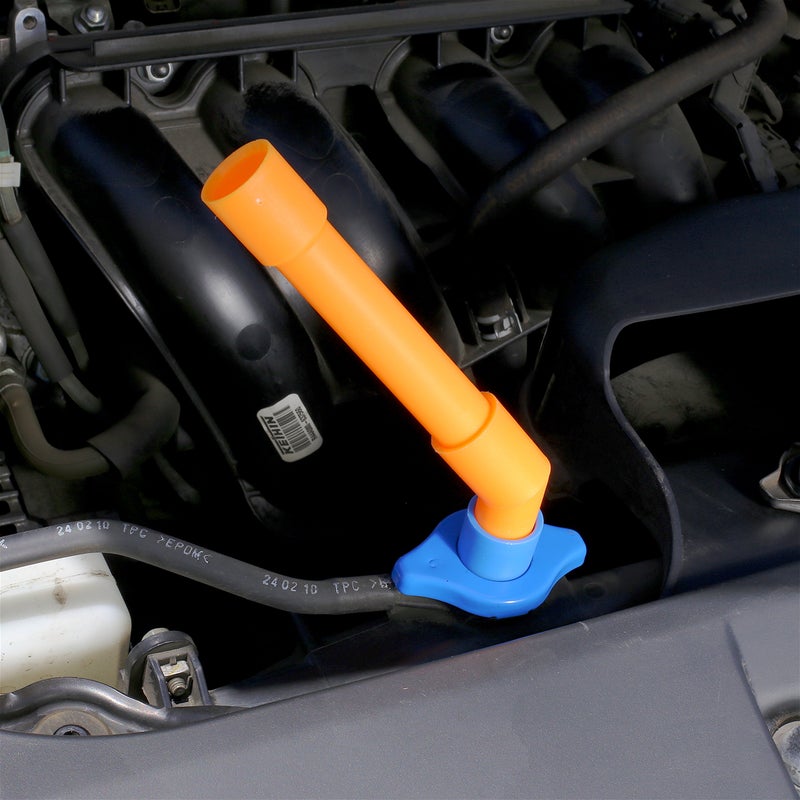 EPAuto Spill Proof Radiator Coolant Filling Funnel Kit - Image 5