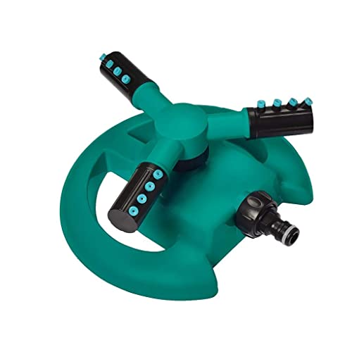 Black Olive Water Sprinkler Garden Pipe - Automatic 360° Garden Sprinkler Large Area Coverage Multipurpose Yard Sprinklers for Plant Irrigation and Kids Playing, Irrigation System Watering Plants - Image 1