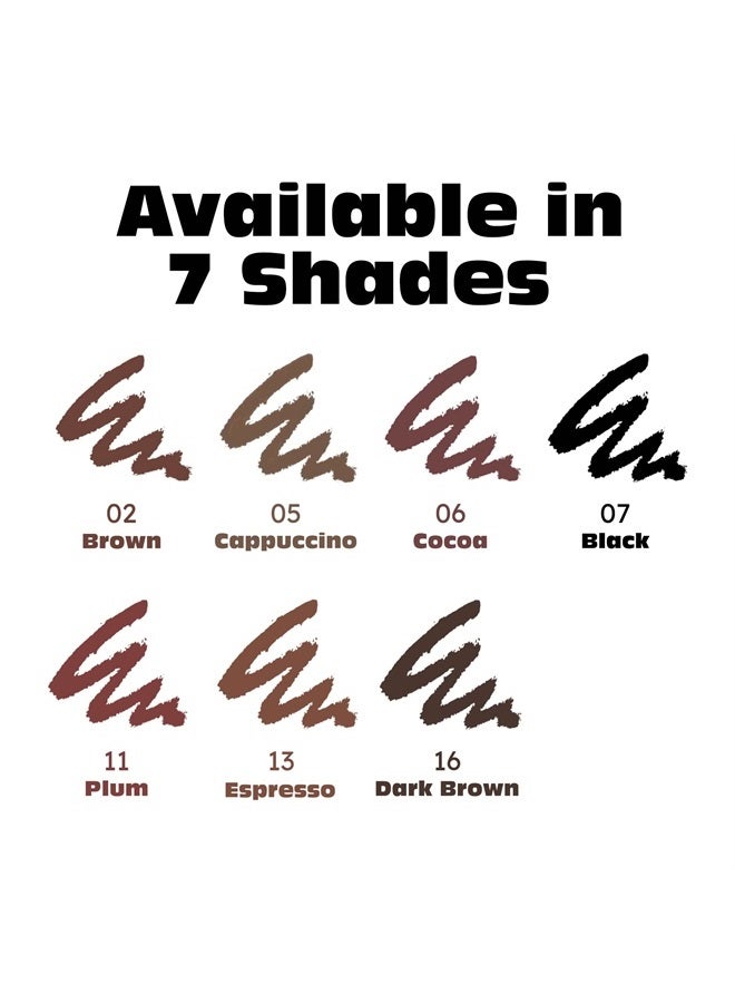 Ruby Kisses Auto Lip Liner Pencil, Long Lasting, Smooth Application Mechanical Lip Liner Pencil 3 PACK (Black) - Image 5