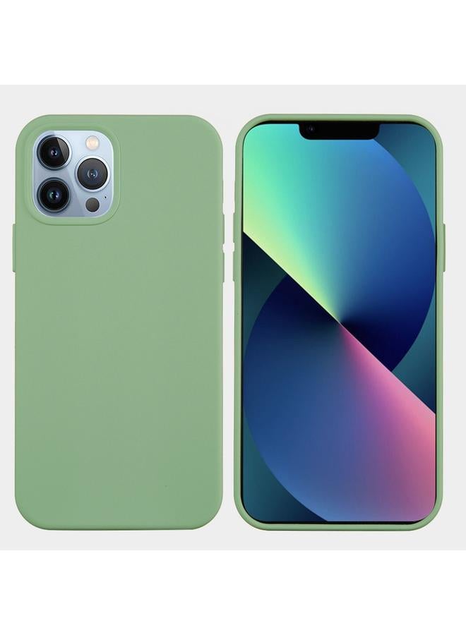 S-TOP Case For iPhone 14 Pro Max Solid Color Silicone Phone Case - Image 2