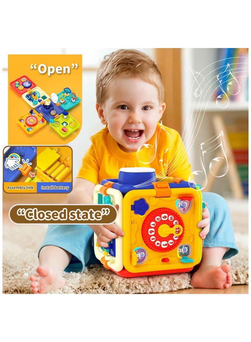 Soofam Toddlers Montessori Toys s, Busy Board ,Educational Activities Sensory Toys Birthday Gifts for Boys Girls - Image 5