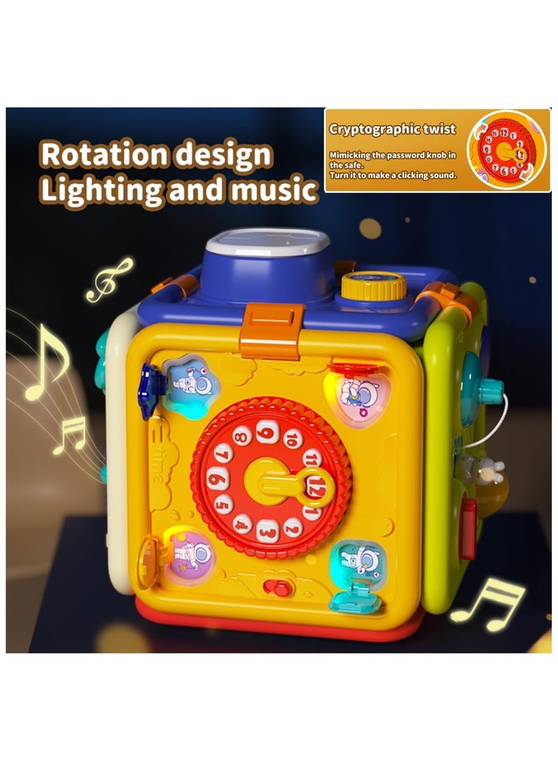 Soofam Toddlers Montessori Toys s, Busy Board ,Educational Activities Sensory Toys Birthday Gifts for Boys Girls - Image 3
