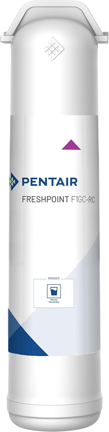 خرطوشة فلاتر المياه الكربونية بديلة من بنتير FreshPoint F1GC معتمدة من NSF لتقليل PFOA وPFOS سعة 675 جالون