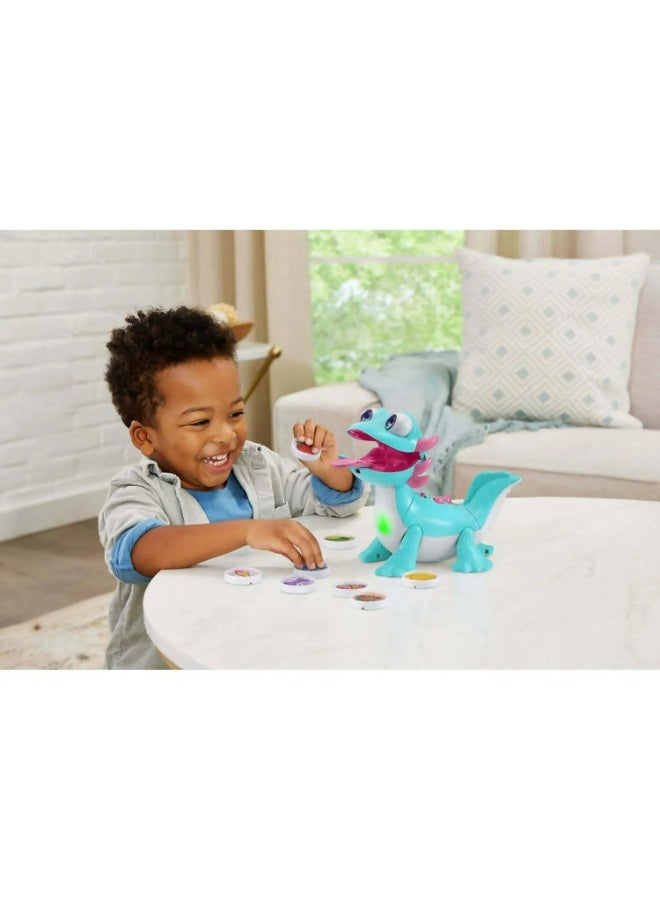 VTech Tasty Treats Axolotl – Interactive Toddler Toy with Fun Reactions, Pretend Snacks & Educational Songs | Learning Toy for Kids Ages 1-4 - Image 3