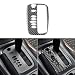 PJFUS Real Premium Carbon Fiber Car Center Console Gear Shift Transmission Panel Trim Compatible with Toyota Celica 2000 2001 2002 2003 2004 2005 Auto Interior Accessories Black 1pc - Image 2