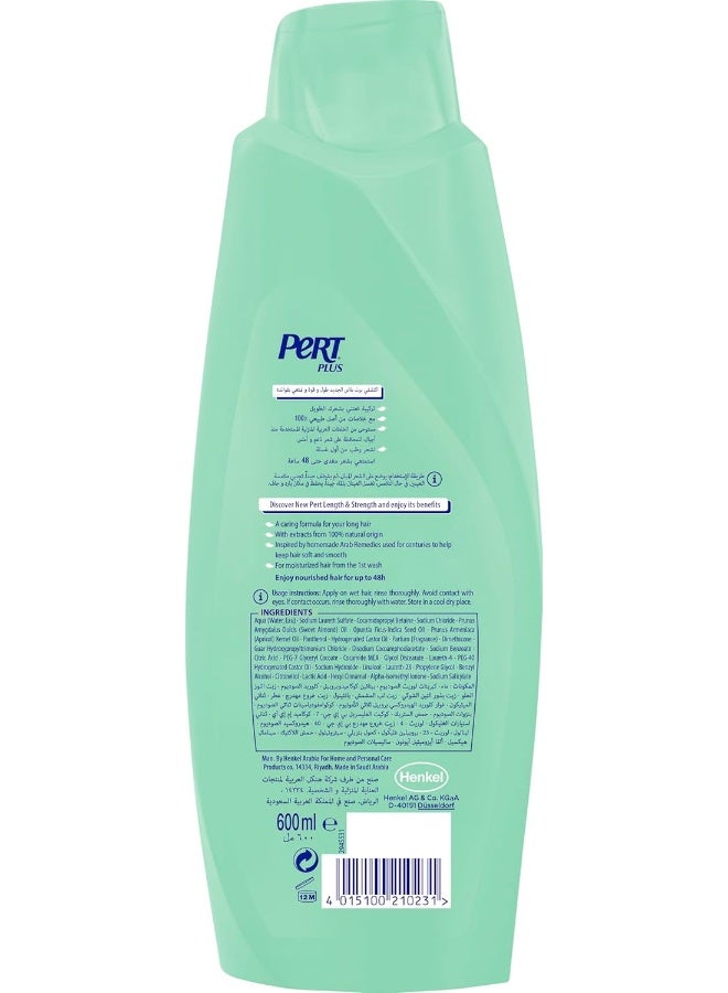 Pert Plus Length & Strength Shampoo with Almond Oil 600ml - Image 2