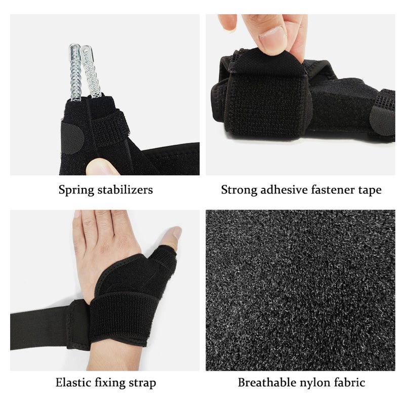 Thumb Stabilizing Brace Thumb Support Guards Thumb Bandage for Carpal Tunnel Syndrome Arthritis Tendonitis - Image 5