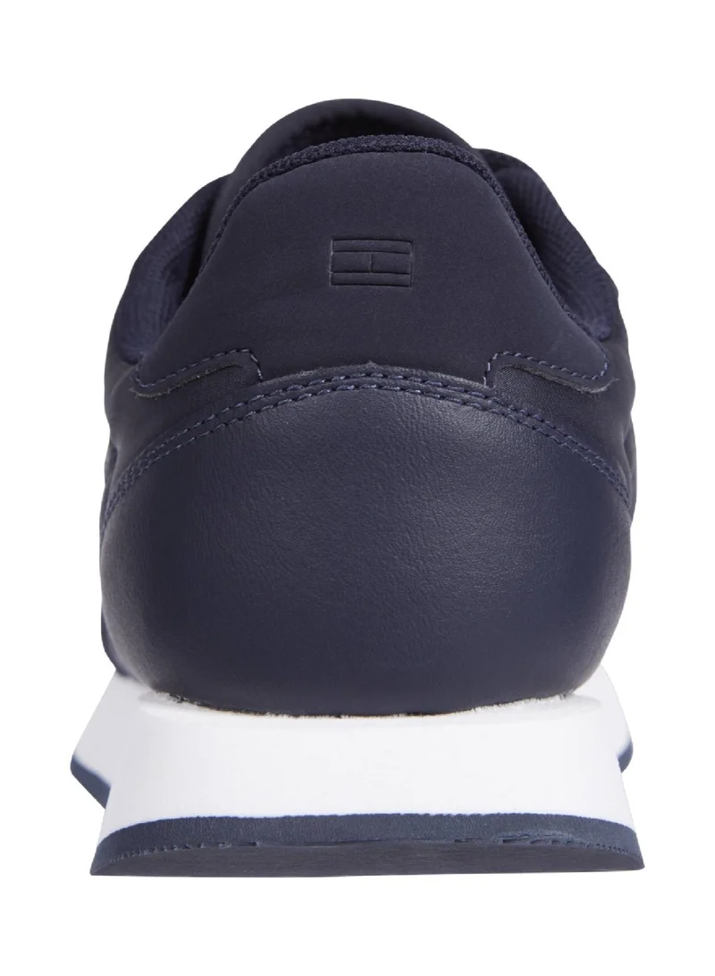 TOMMY HILFIGER Women's Essential Runner Sneakers - Leather, Blue