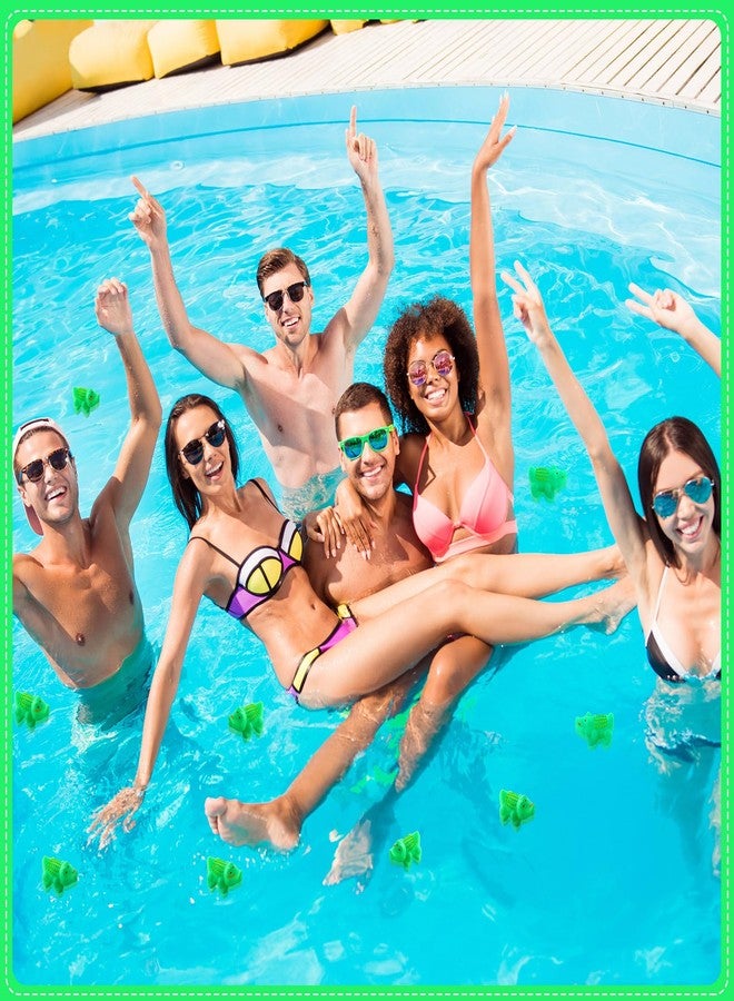 Sotiff 24 Sets Plastic Alligator Rubber Crocodile Float Squeak Small Bath Alligators for Baby Shower Halloween School Classroom Christmas Summer Supplies Party Favors - Image 4