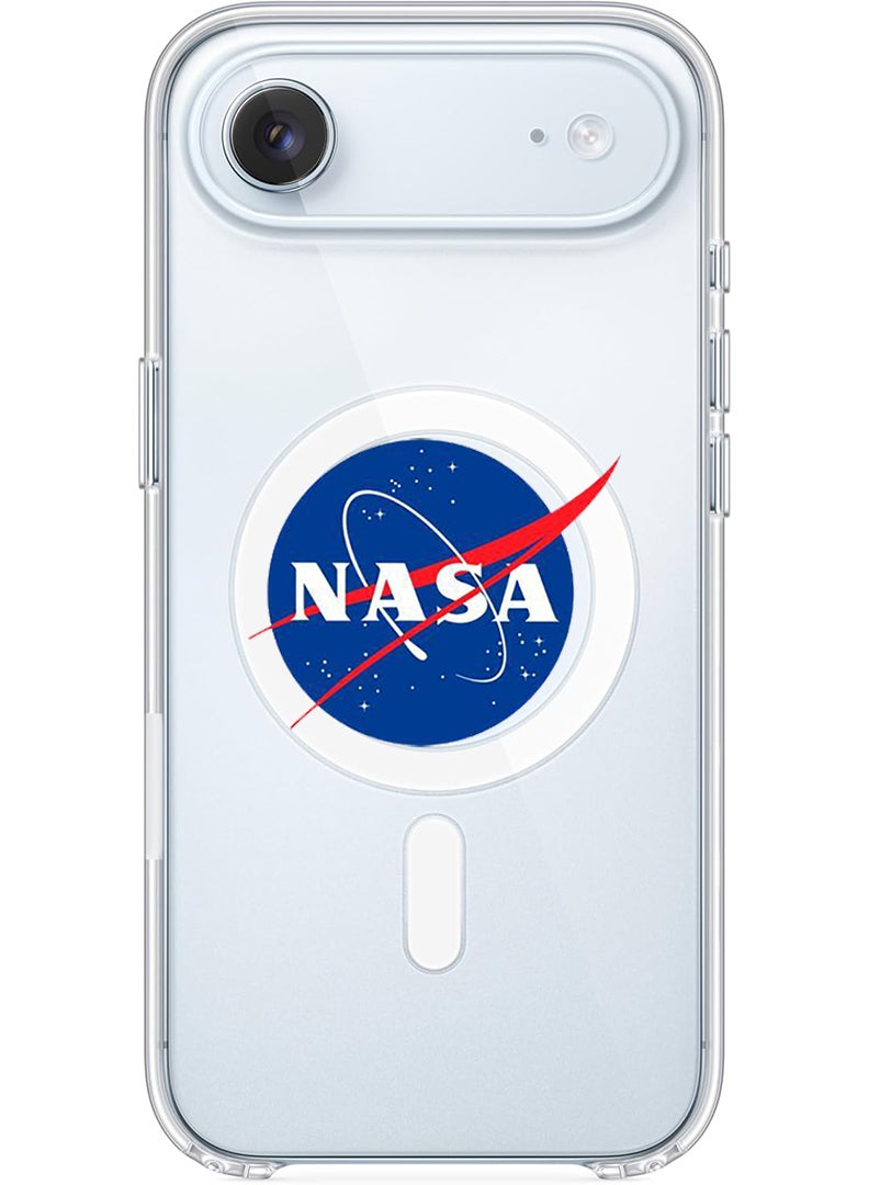 Theodor Magnetic Case for Apple iPhone 17 Air Compatible with MagSafe Wireless Charging, Shockproof Phone Bumper Cover - Nasa CLassic - Image 1