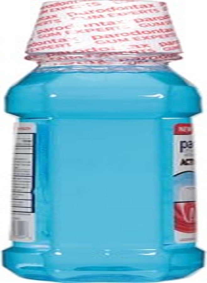 بارودونتاكس غسول الفم بارودونتاكس أكتيف لصحة اللثة، مضاد للبلاك والتهاب اللثة، بنكهة النعناع، 16.9 أونصة سائلة - Image 4