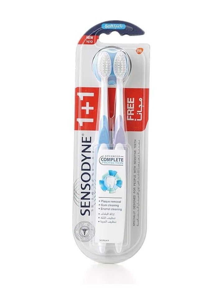 Sensodyne Soft Complete Care 1+1 Gift Toothbrush - Image 1