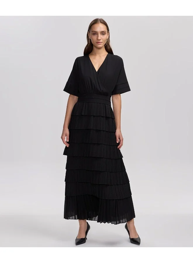 Ipekyol Regular Fit Pleated Maxi Dress