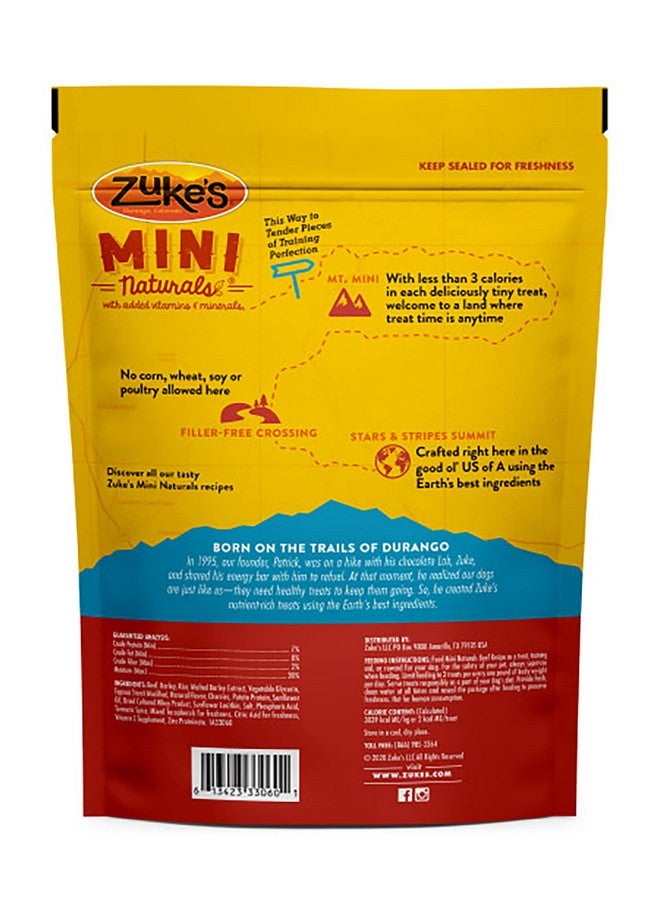 Zuke's Mini Naturals Dog Training Treats, Beef Recipe, Soft Mini Dog Treats With Vitamins & Minerals, Made For All Breed 16 Ounce (Pack Of 2) - Image 3