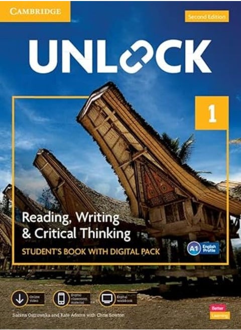 Unlock Level 1 Reading Writing And Critical Thinking Students Book With Digital Pack