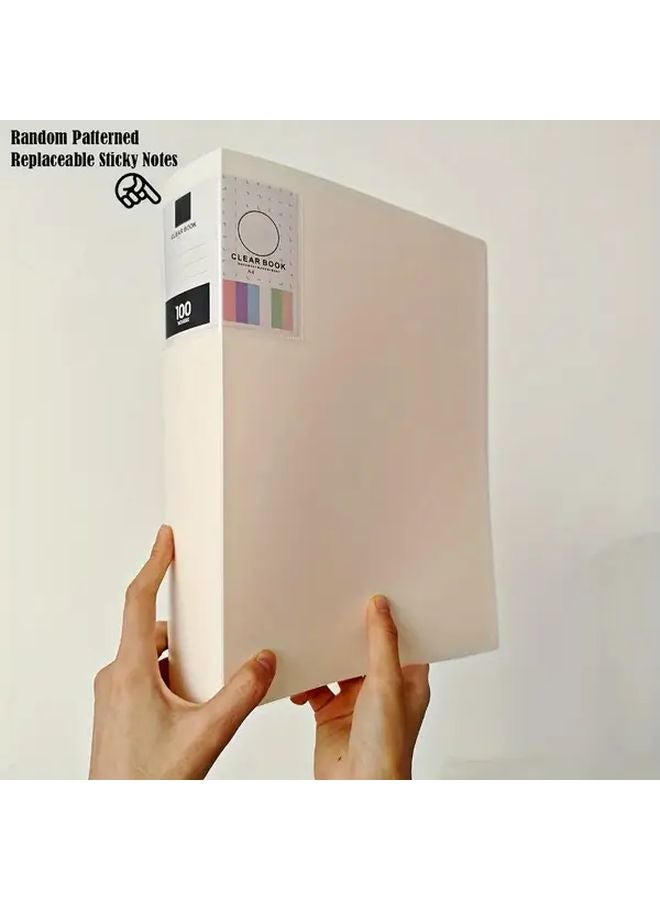 White Multi Layer Organizer Holds 200 A4 Sheets For Office Artwork Photos - Image 4