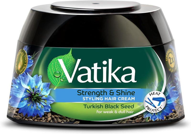 Vatika Naturals Turkish Black Seed Styling Hair Cream - 140 ml - Image 1