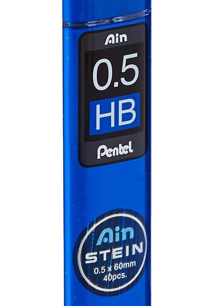 بنتل أقلام رصاص ميكانيكية من بنتل آين شتاين HB، 0.5 مم، 40 قطعة - Image 3