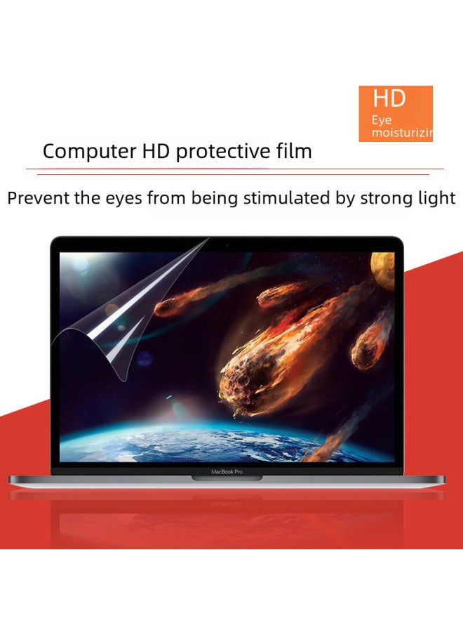 Generic - Applicable Laptop Apple Screen Film Macbookpro13 14 16 HD Frosted Anti-blue Light Tempered Film-Color:Soft Film Screen Packaging-Size:13-inch Retina (video Screen) - Image 1