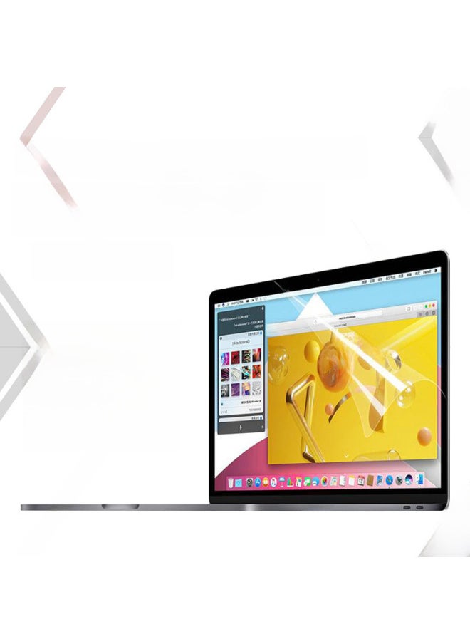 Generic - Applicable Laptop Apple Screen Film Macbookpro13 14 16 HD Frosted Anti-blue Light Tempered Film-Color:Soft Film Screen Packaging-Size:13-inch Retina (video Screen) - Image 1