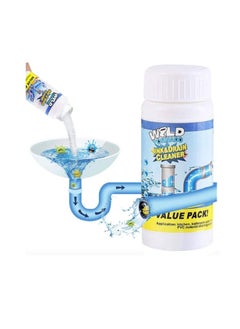 Powerful Kitchen Sink Toilet Sewer Dredge Clog Remove Drain Powder 110GPowerful Kitchen Sink Toilet Sewer Dredge Clog Remove Drain Powder 110G