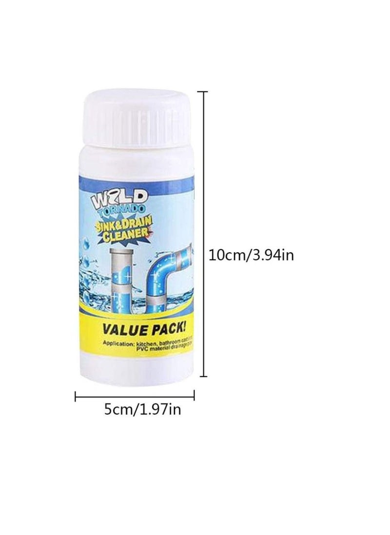 WILD TORNADO - Powerful Kitchen Sink Toilet Sewer Dredge Clog Remove Drain Powder 110GPowerful Kitchen Sink Toilet Sewer Dredge Clog Remove Drain Powder 110G - Image 1