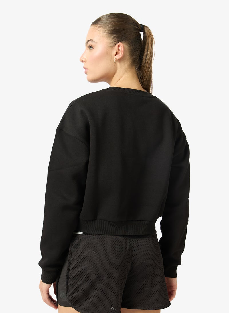 Reebok Hazel Cropped Sweatshirt - Image 2