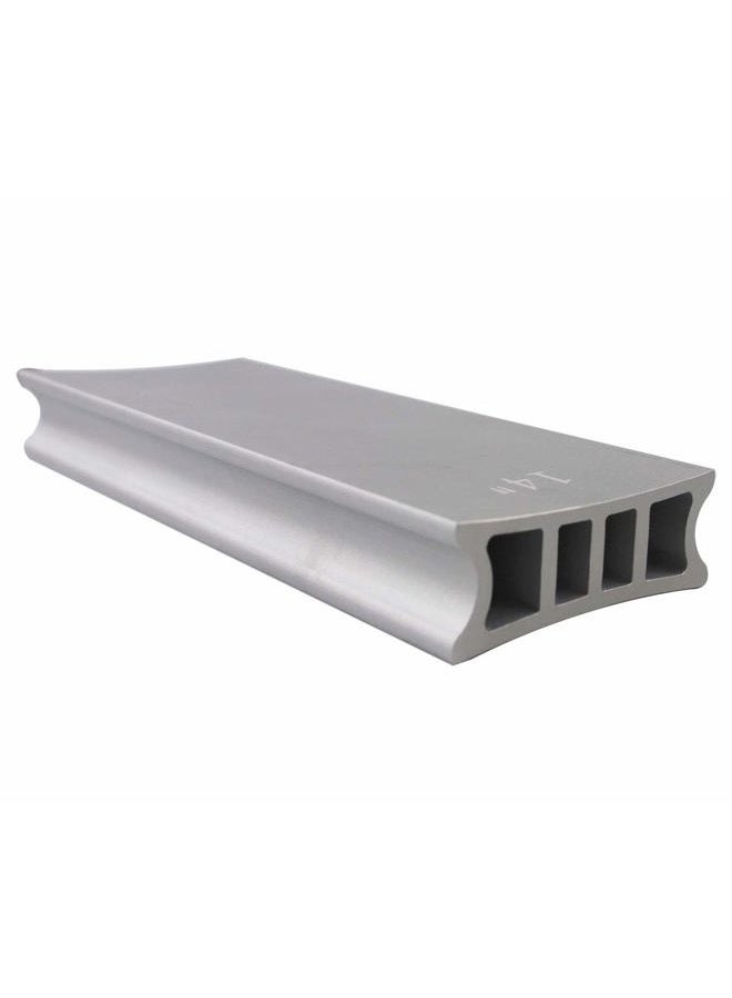 Guyker Two-Way Radius Sanding Block for Fret Leveling Fingerboard - Aluminum Sanding Beam Luthier Tool for Guitar & Bass Repair & Maintenance CNC Machined (1 Piece, Radius 10” + 14”) - Image 2